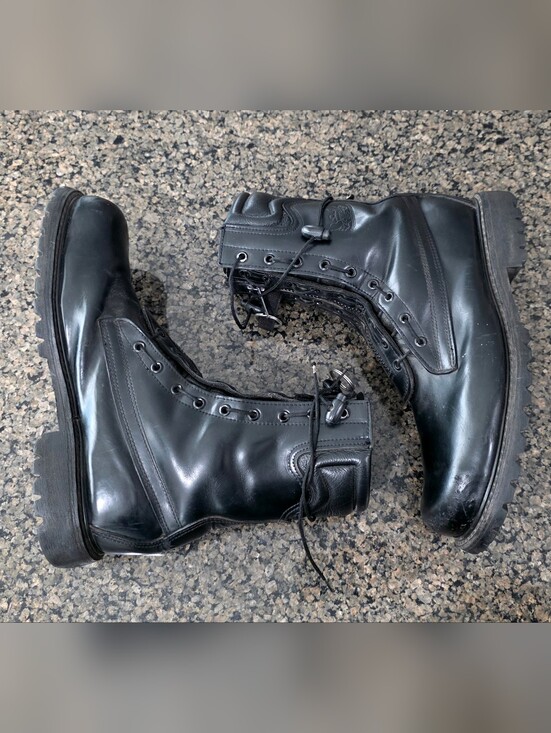 All American Boots MFG Firefighter Steel Toe Vibram Sole Men’s Boots Vintage Ans main image 13